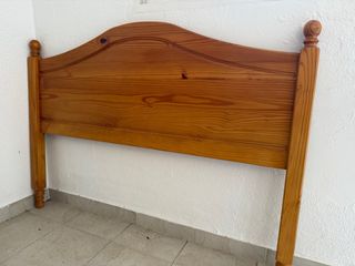 Cabecero de madera 135cm