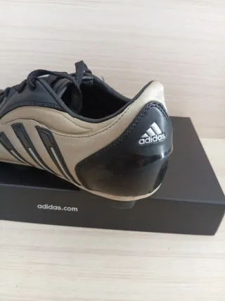 Adidas Scarpe Calcio Nere/Oro 44 2/3 Nuove