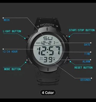 Reloj Digital deportivo grande para Hombre