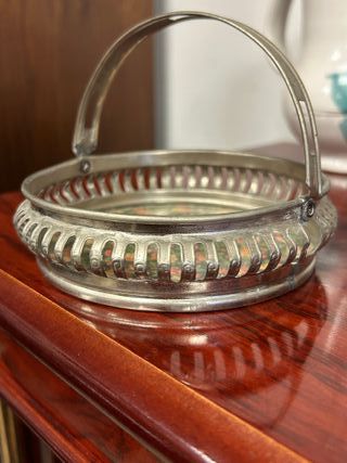 Canasta antigua alpaca