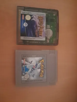 Juegos Game Boy: Pokémon Edición Plata y Harry Pot