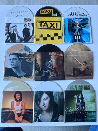 CDs originales SIN caja