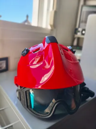 Casco Dragüer HPS 3500 Rojo