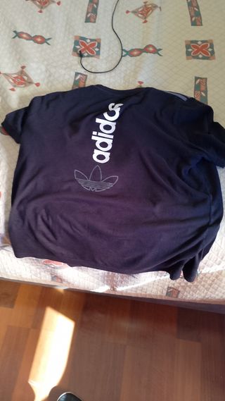 Camiseta Adidas Negra Talla L