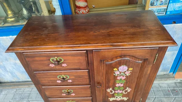 Cómoda Cajonera Gavetero con Estantería 640513971