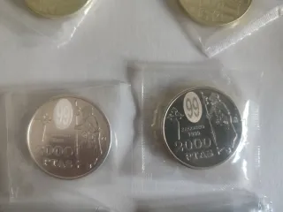 Monedas Plata 2000 Pesetas