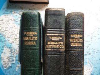 Libros antiguos religiosos y diccionarios
