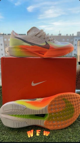 Nike Vaporfly Zoom Naranja Blanco