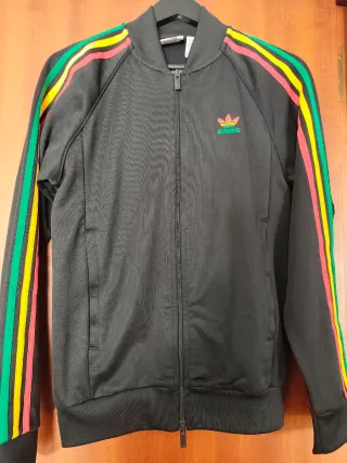Chaqueta Adidas Rasta Negra Talla S