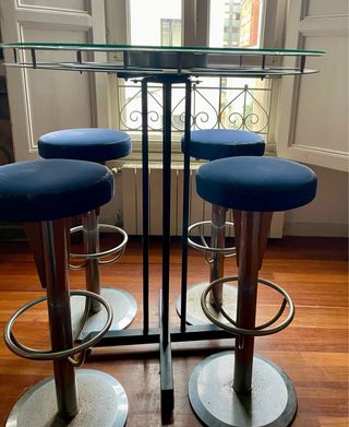 Mesa alta diseño cine única