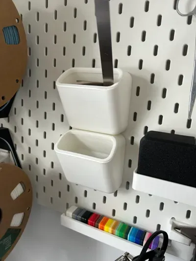Organizadores IKEA Skadis para bolis/herramientas