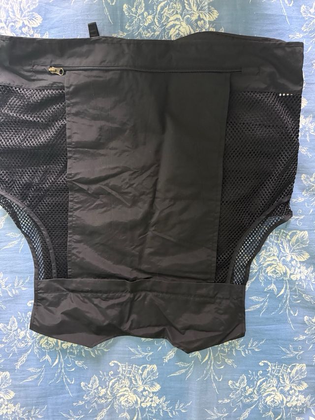 Chaleco Pesca Talla L Negro