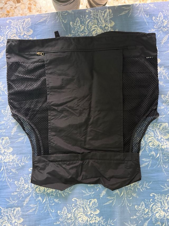 Chaleco Pesca Talla L Negro