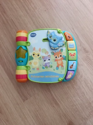Libro VTech Primeras Canciones Bebé