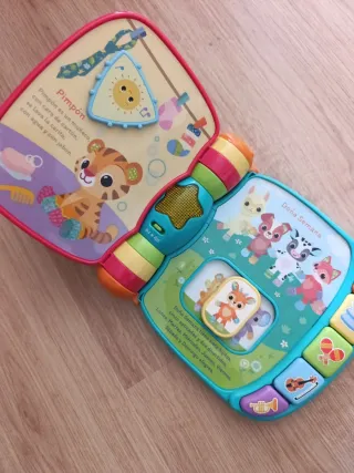 Libro VTech Primeras Canciones Bebé