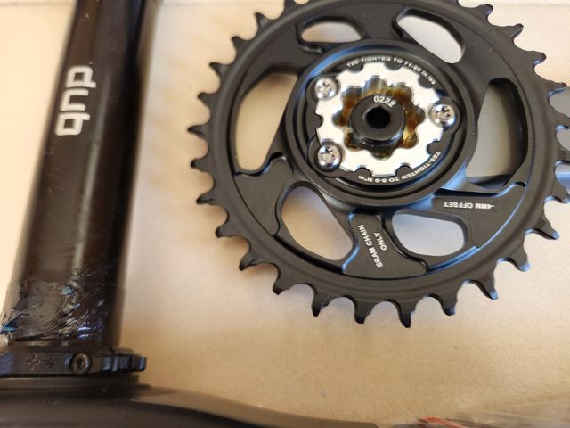 Bielas SRAM X01 Eagle DUB Carbono Fat Bike