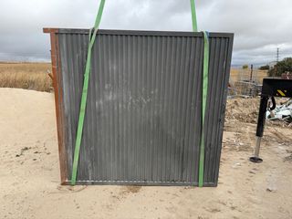 Puerta de garaje metálica