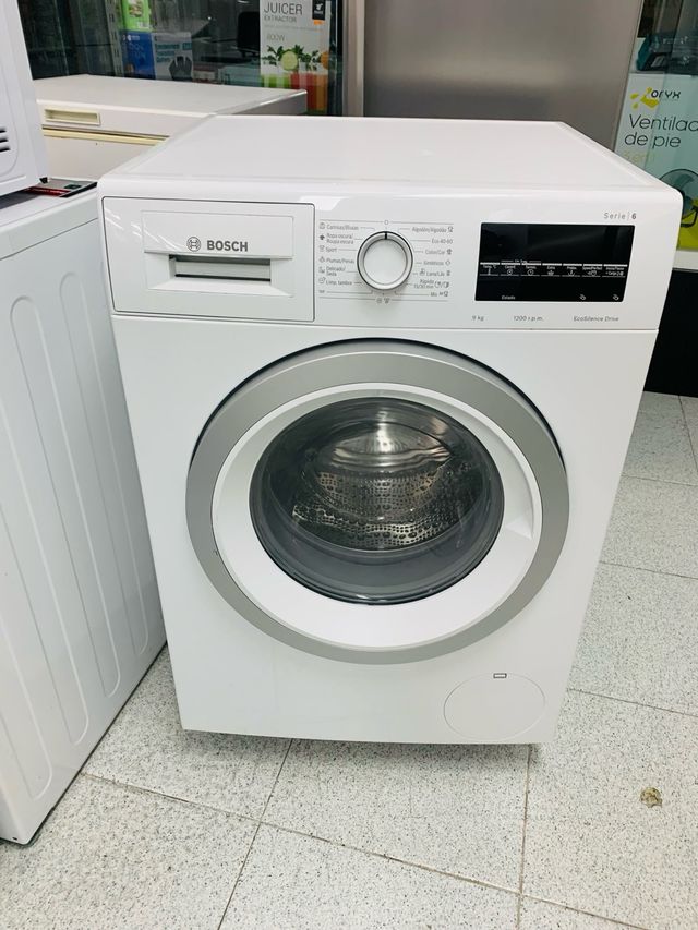 Lavadora Bosch Serie 6 9kg con garantía