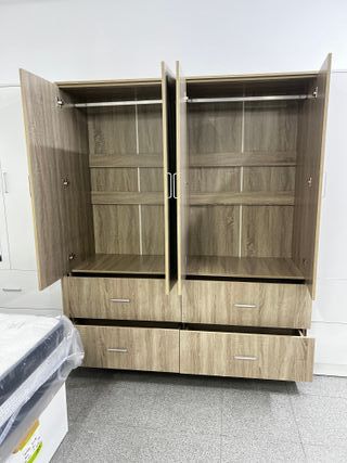 REBAJAS!! Armario 4 puertas con espejo