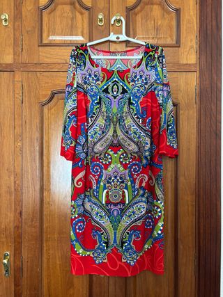 Vestido estampado Corte Inglés