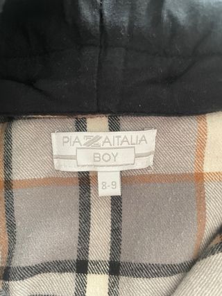 Camicia a quadri bimbo Piazza Italia