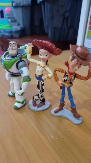 Personaggi di Toy Story Buzz, Jessie e Woody