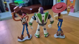 Personaggi di Toy Story Buzz, Jessie e Woody