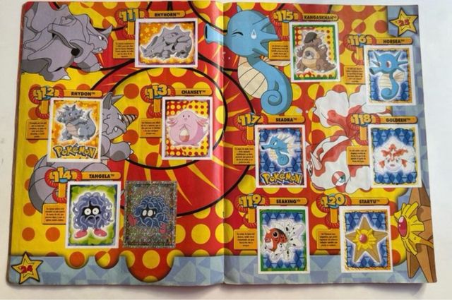 Album di adesivi e poster Pokemon
LETTURA COMPLETA