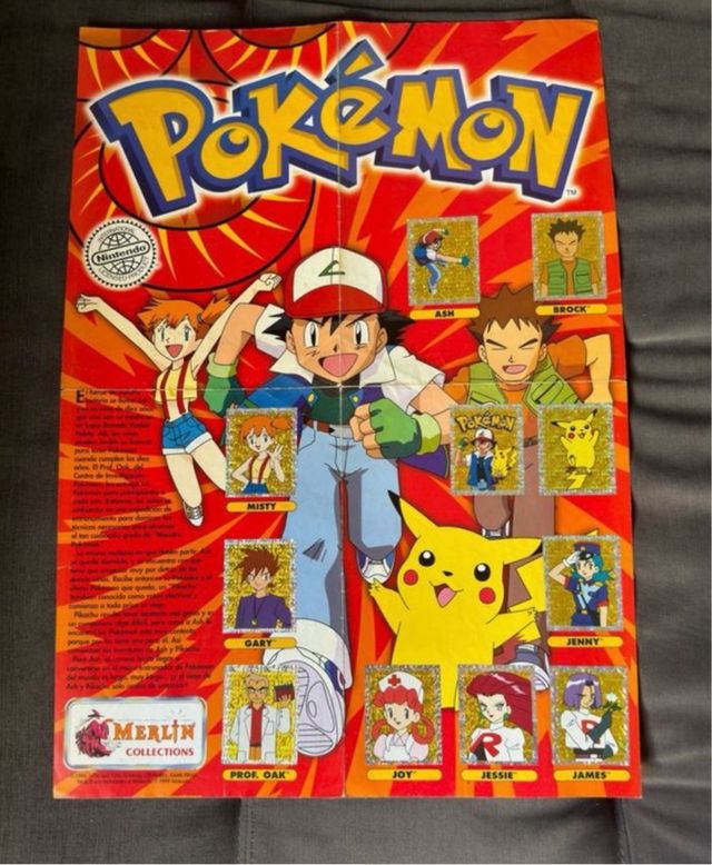 Album di adesivi e poster Pokemon
LETTURA COMPLETA