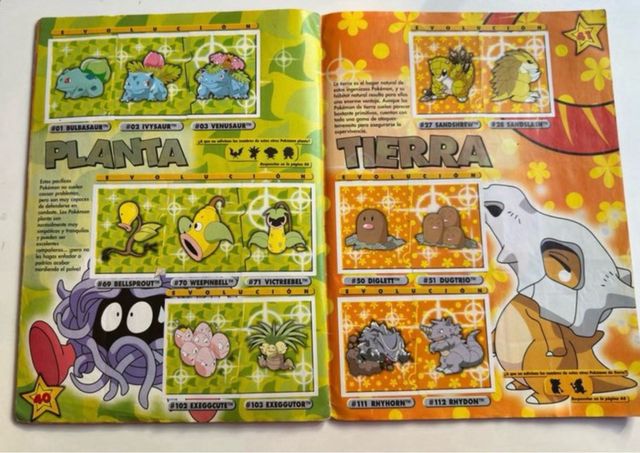 Album di adesivi e poster Pokemon
LETTURA COMPLETA