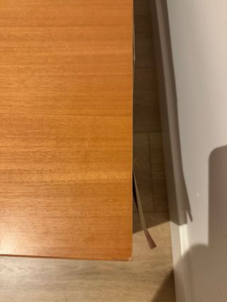 Base cama individual madera y metal