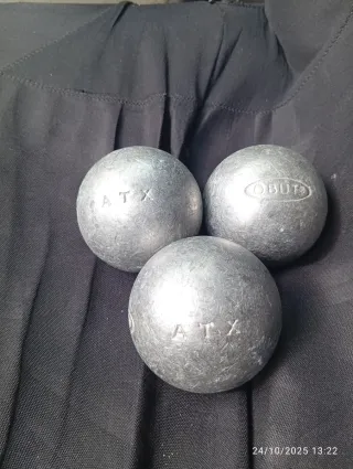 Bolas Petanca Obut ATX 73mm 680g
