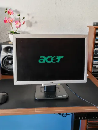 Monitor Acer Plata y Negro