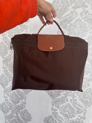 Borsa Longchamp marrone