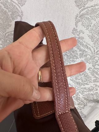 Borsa Longchamp marrone