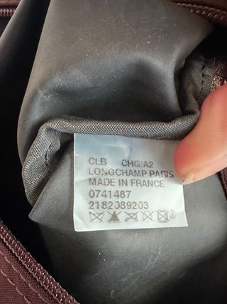 Borsa Longchamp marrone