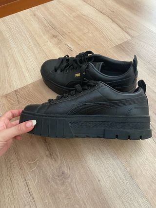 Zapatillas Puma plataforma Negras Talla 40 nuevas
