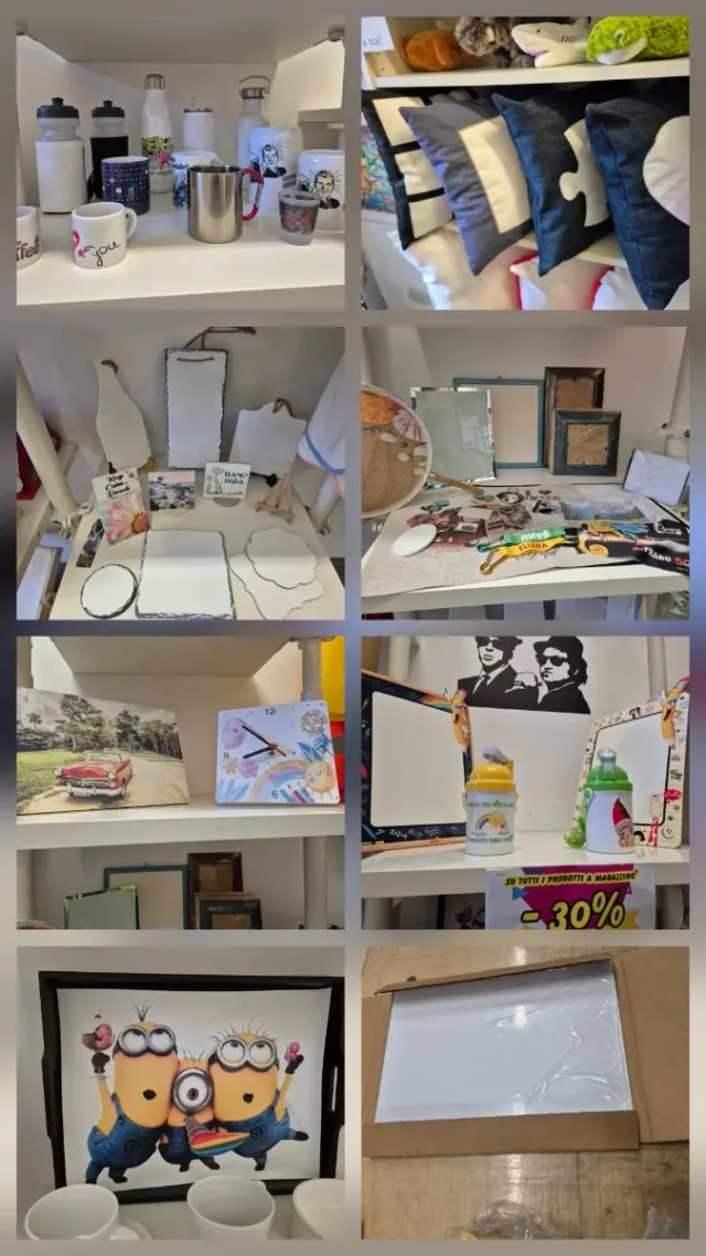 Lotto Prodotti per sublimazione