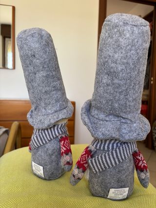 Pupazzi fermaporta natalizi
