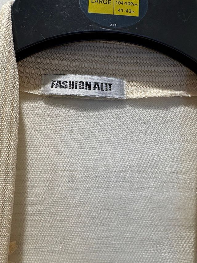 Kimono taglia unica beige