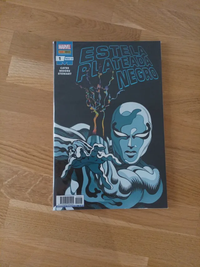 Estela Plateada Negro conpleta