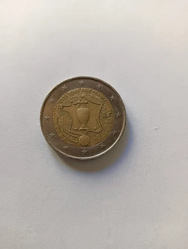 Moneda 2€ UEFA EURO 2016 Francia