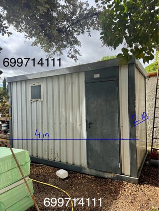 Caseta de obra 4m x 2m