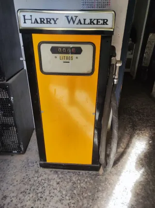 Surtidor Gasolina Antiguo Harry Walker