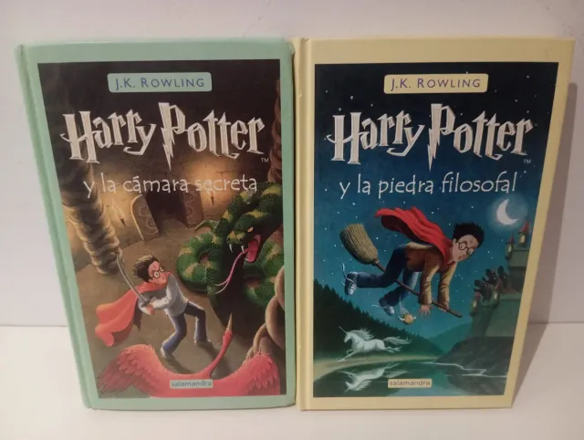 Libros Harry Potter 1 y 2