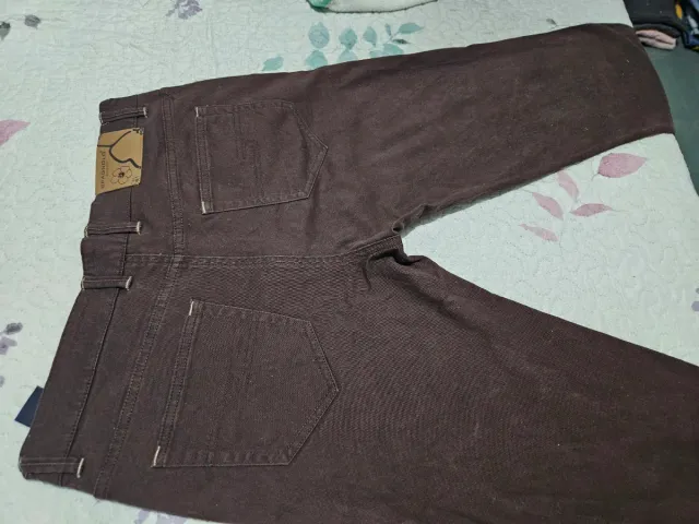 Pantalón Spagnolo Mujer Talla L Marrón