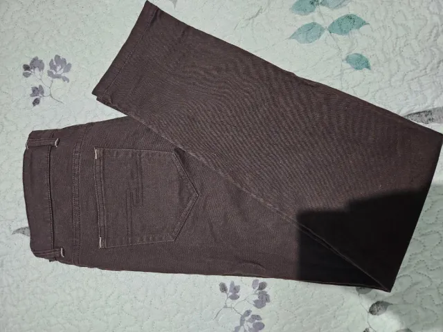 Pantalón Spagnolo Mujer Talla L Marrón