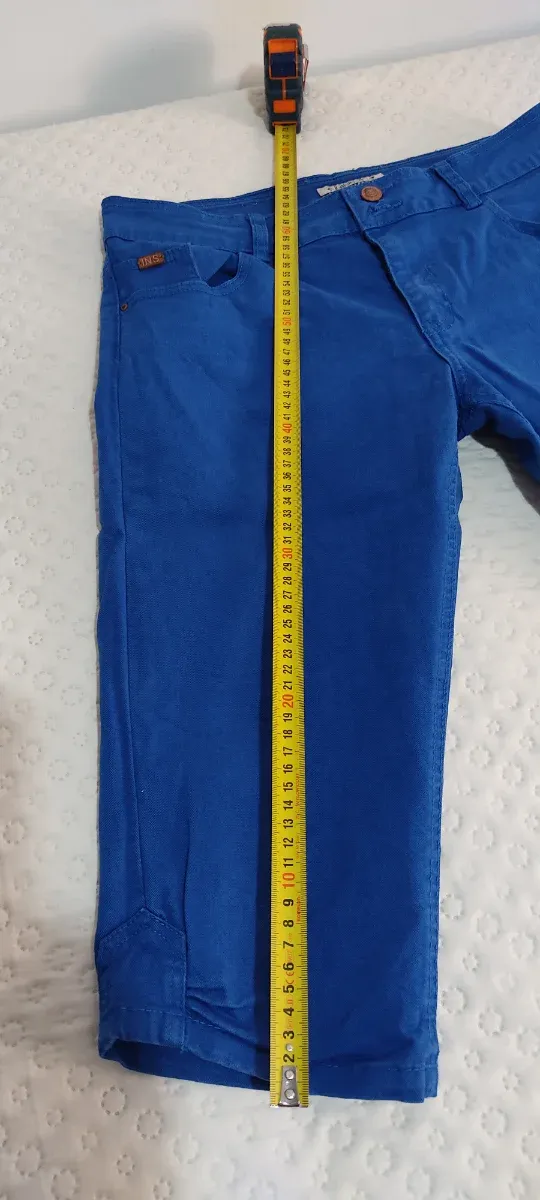 Pantalón vaquero pirata mujer Talla 42 Inside