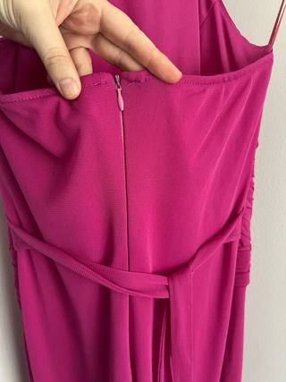 Vestido fiesta rosa fucsia 