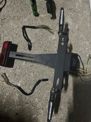 Escape Akrapovic Z800 2017 Carbono con lote. leer